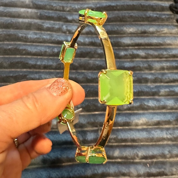 Kate Spade Gold and Green Bracelet - Picture 3 of 4